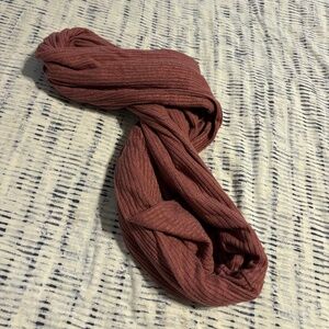 Savvi Rose Colored Infinity Scarf - One Size - Like New